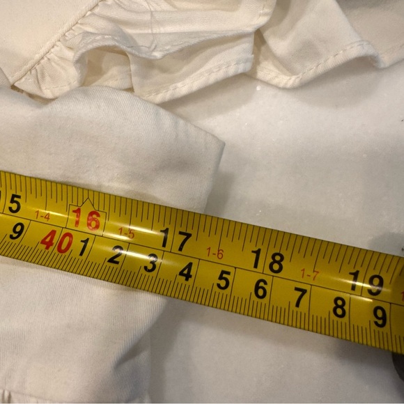 STORIA DRESS / RICK RACK SWIM COVER-UP FLUTTER SLEEVE NWT SZ M - Picture 7 of 12